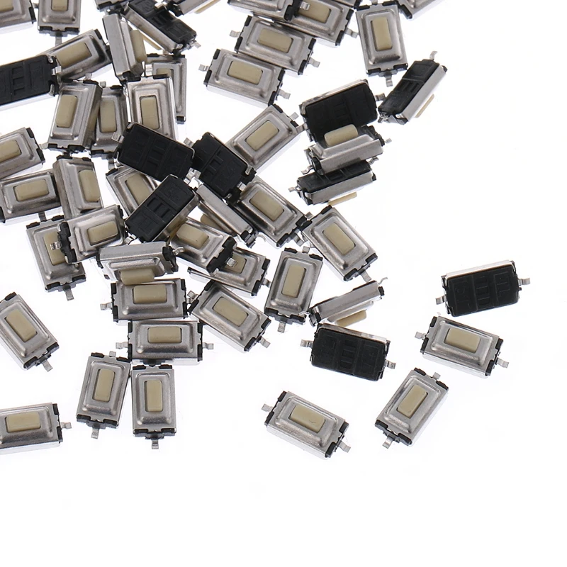 100 шт. 3x6x2 5 мм Мгновенный Такт SMD SMT Кнопочный микропереключатель 2 Pin|Выключатели| |