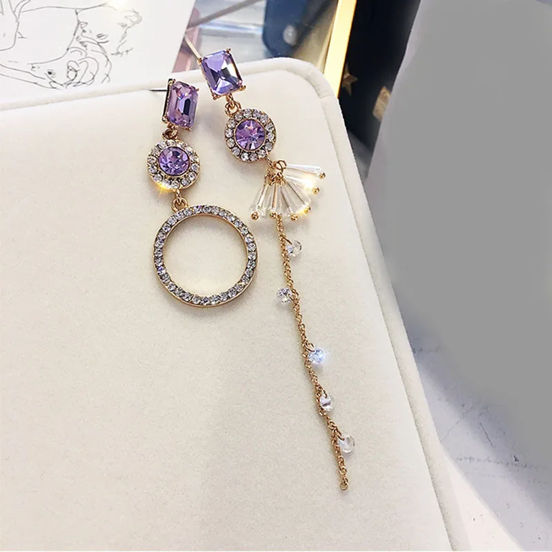 Серьги в Корейском стиле асимметричная серьга | Украшения и аксессуары