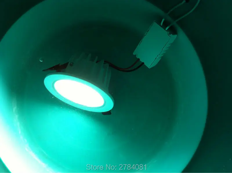 3 года гарантии 18 Вт IP65 LED Подпушка свет Водонепроницаемый LED Подпушка свет затемнения IP68 удара потолочные встраиваемые лампы
