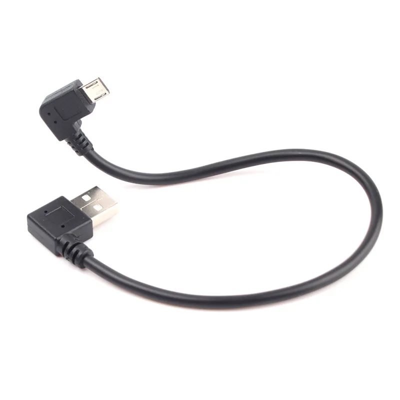 USB 2 0 Левый угол A папа 90 градусов микро левый M кабель для передачи данных #67594 |