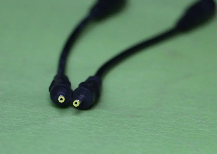 2 шт. 22AWG DC прямая розетка 3 5x1 35 мм Женский до 5x0 7 Мужской Удлинительный кабель