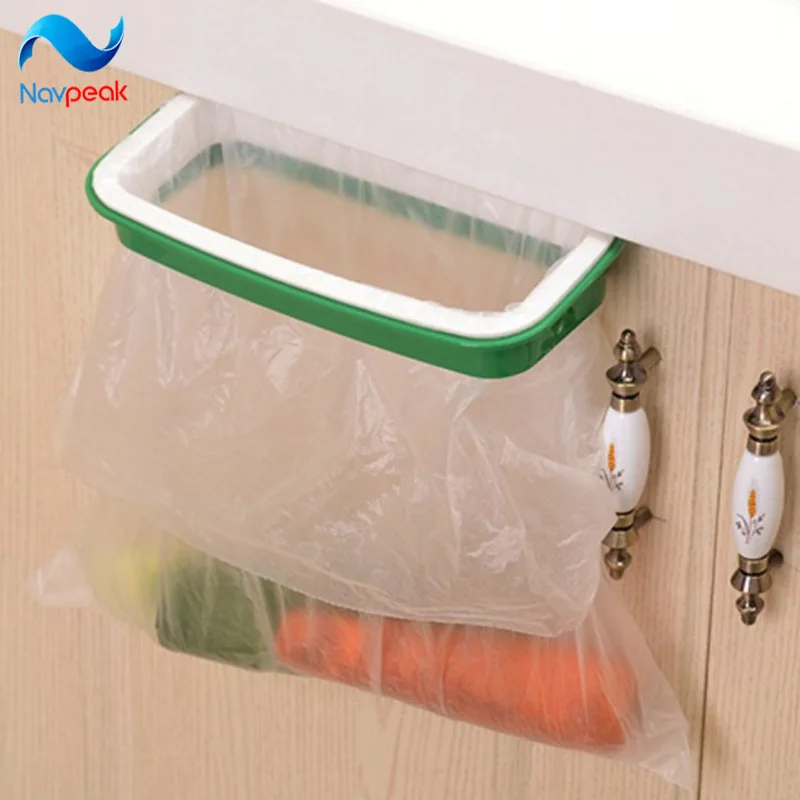 2017 новые подвесные кухонные мусорные пакеты держатели для стойки практичный
