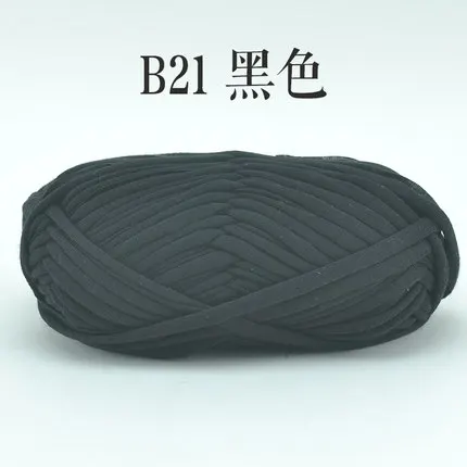 B21 Мягкая толстая пряжа для вязания ковров коврик Diy сумка для хранения сумки ткань большая ткань крючком причудливая пряжа 30 м - Цвет: B21