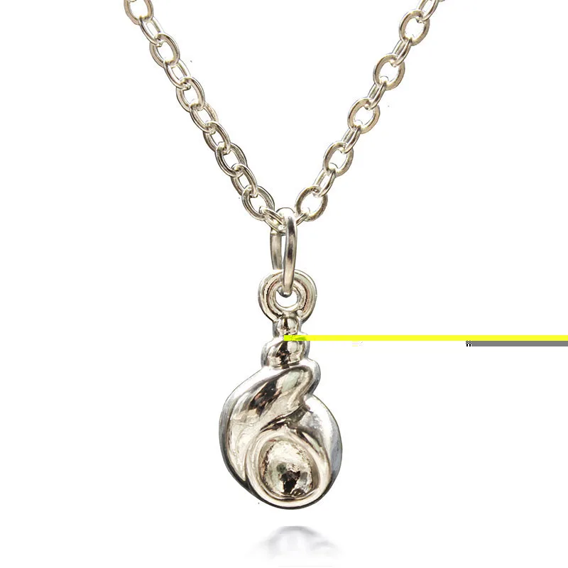 Кулон ракушка ожерелье золотистого цвета крошечное очарование модные ювелирные