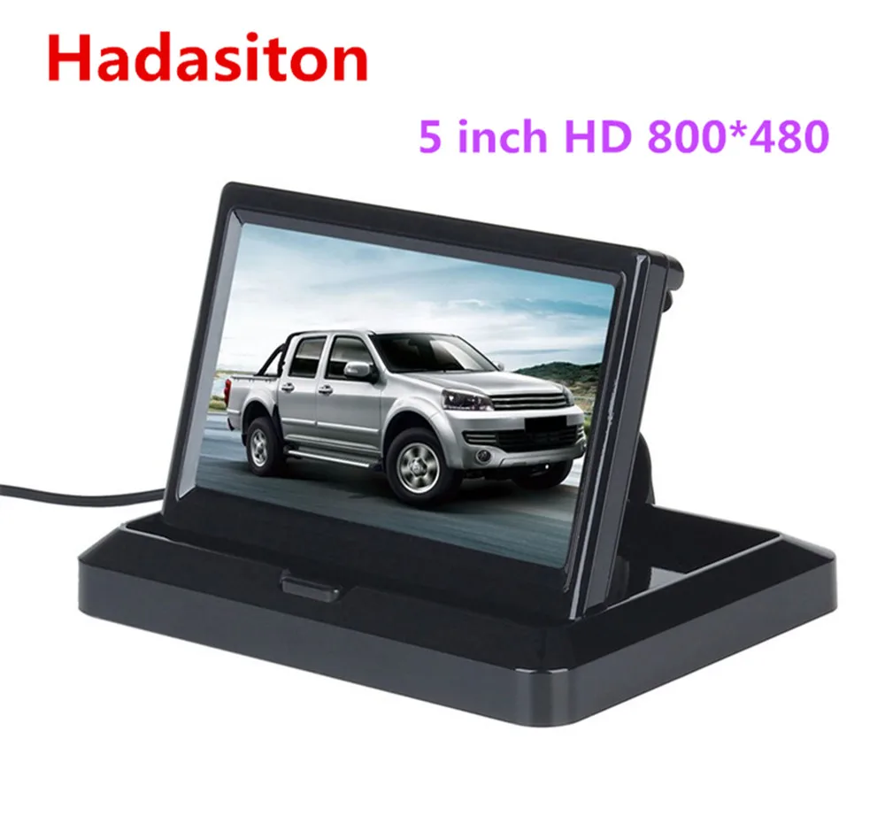 Оптовая продажа 5 дюймов TFT LCD цветной экран автомобильный монитор заднего вида