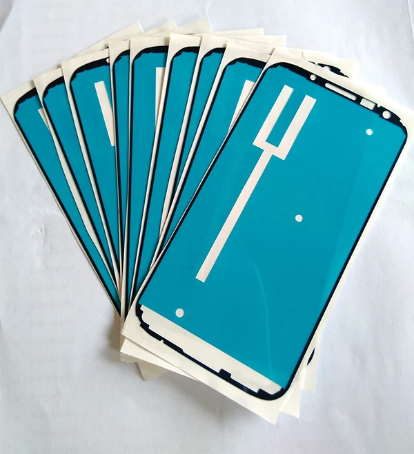 Сменный ЖК-дисплей для Samsung Galaxy Note 2 N7100 передний корпус рамка средняя с наклейкой