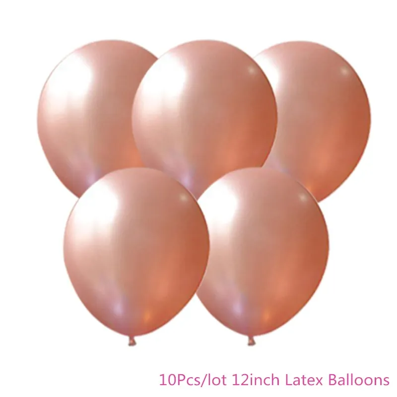Chicinlife Rosegold одноразовые наборы посуды вечерние коробки для попкорна/чашки/соломы/тарелка/бумага Nakpins/Товары для свадьбы, дня рождения - Цвет: Rosegold
