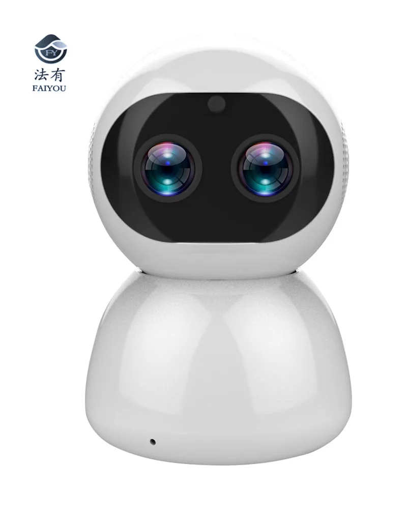 Беспроводная дистанционная WIFI камера IP Cam Детский плюшевый монитор Интерком H.264 IR