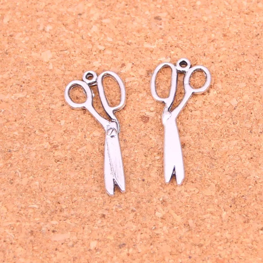 114Pcs Antique Silver Plated scissor Charms Diy Handmade Jewelry Findings Accessories 30mm | Украшения и аксессуары