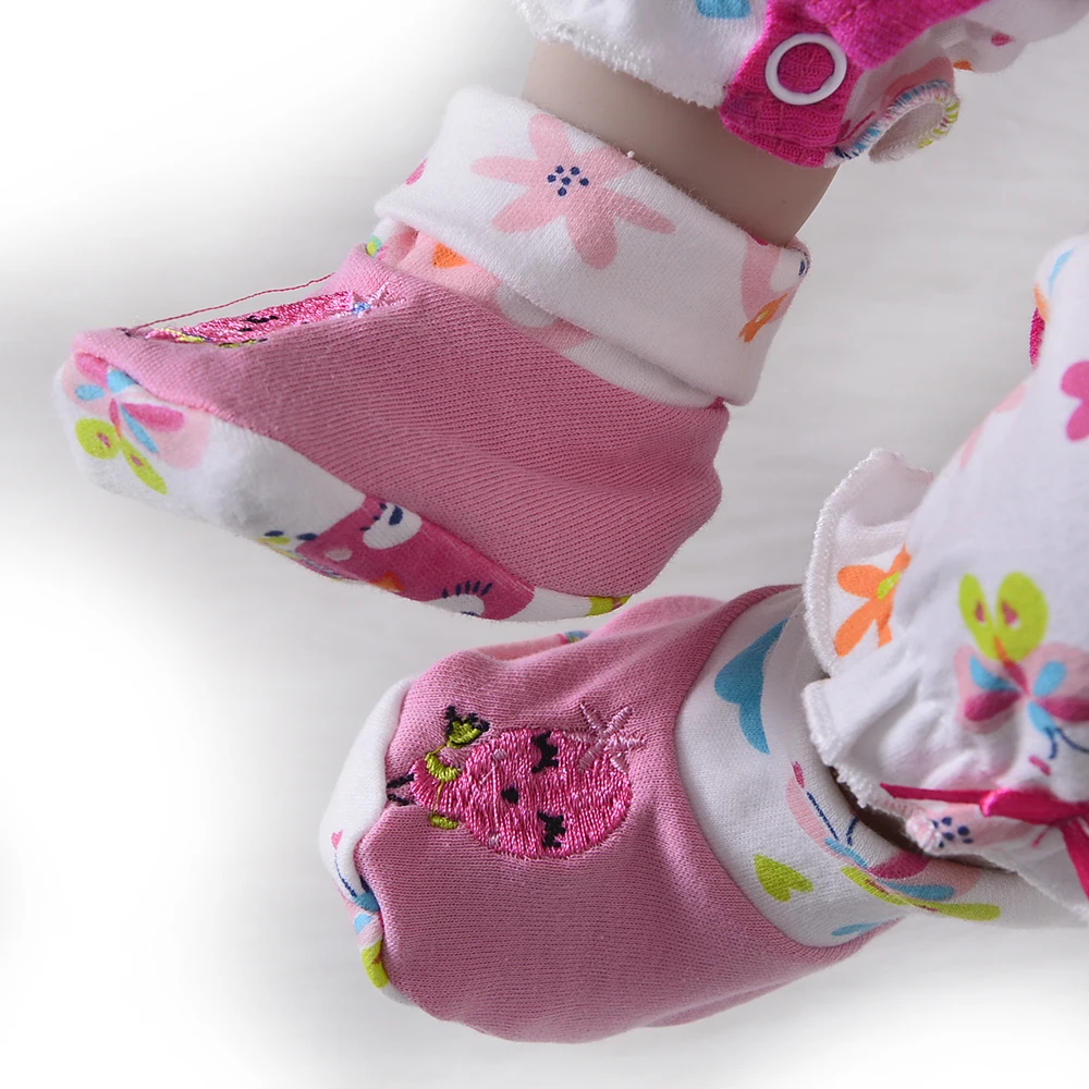Bebe 55 см Reborn полностью виниловые силиконовые реборн Детские куклы-игрушки для
