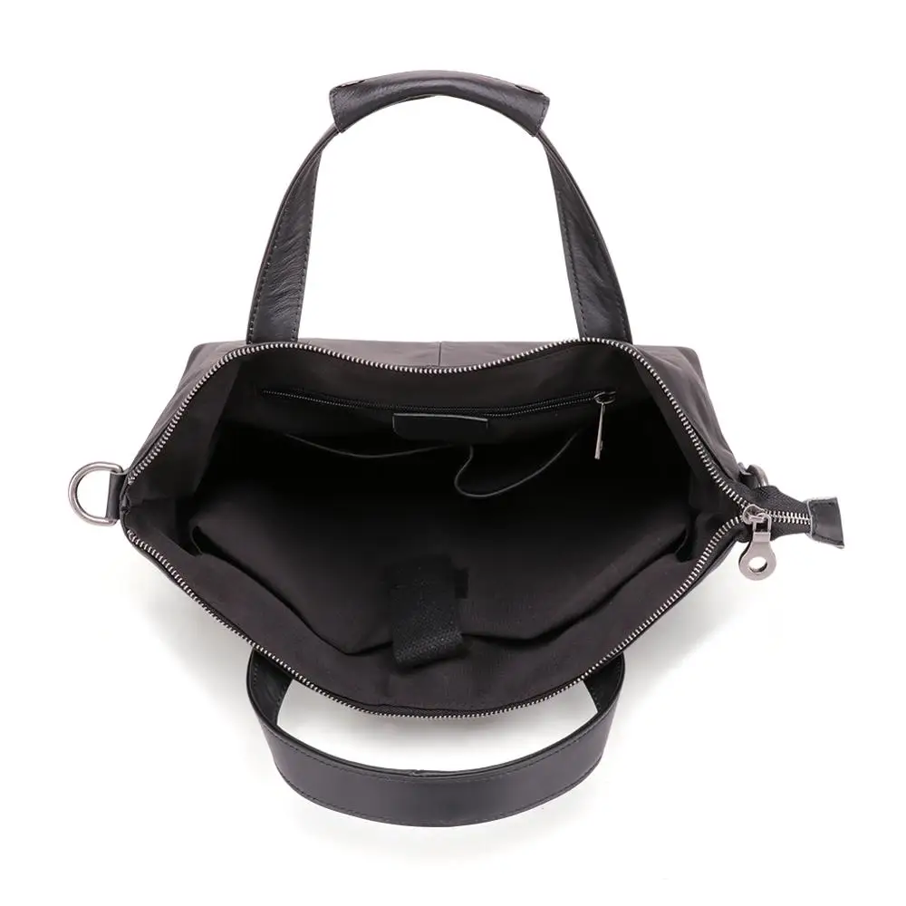 Brand New Cow Genuine Leather Business Men's Briefcase Male Shoulder Bag Real Leather Men Messenger Bag Travel Computer Bag