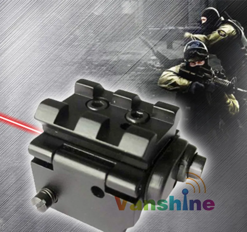 650nm 300 м мини-высокое качество Тактический Red Dot лазерный прицел 28x26 мм DC 4.5 В