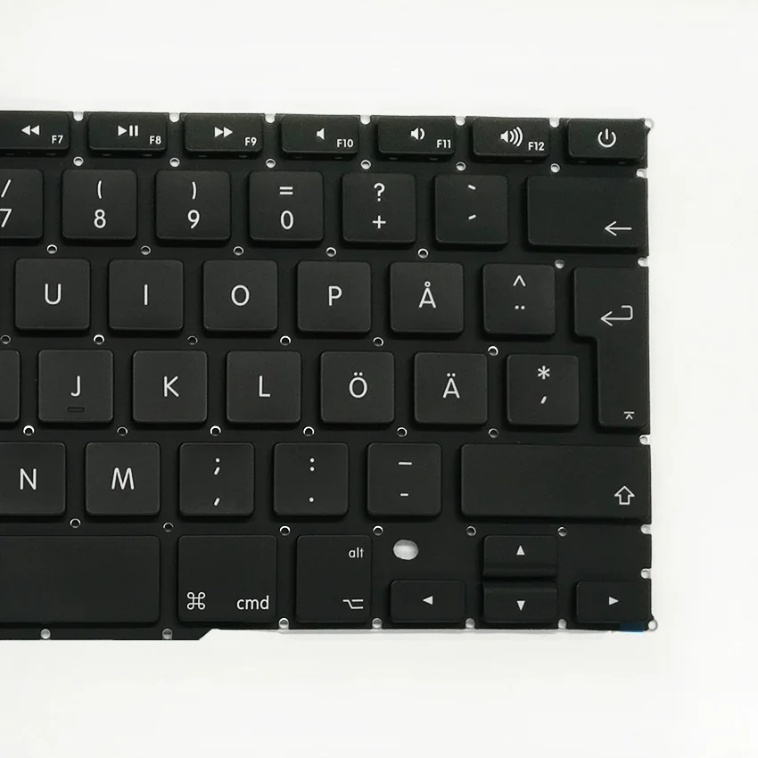 Новая клавиатура для ноутбука MacBook Pro Retina 15 4 дюйма A1398 SE Шведский стандарт Швеция с