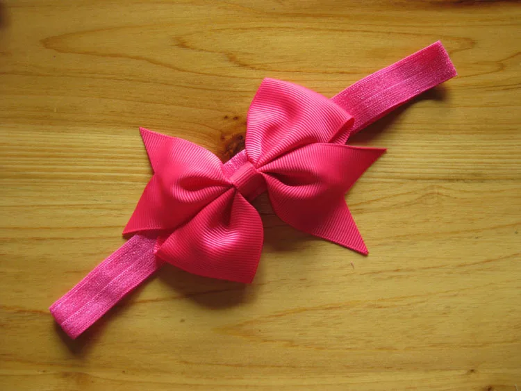 60 шт. повязка на голову для маленьких девочек повязки новорожденных атласная с