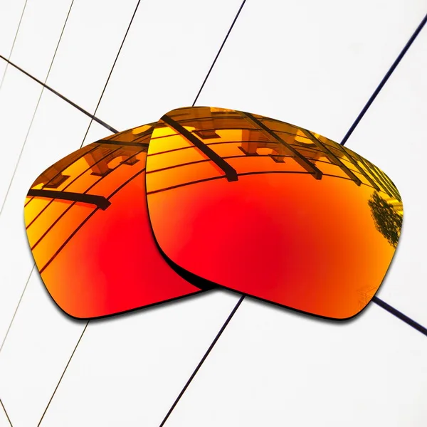 Fire Red Polarized E.O.S поляризованные Сменные линзы для солнцезащитных очков Oakley Holbrook XL OO9417-различные цвета - Цвет линз: Fire Red Polarized