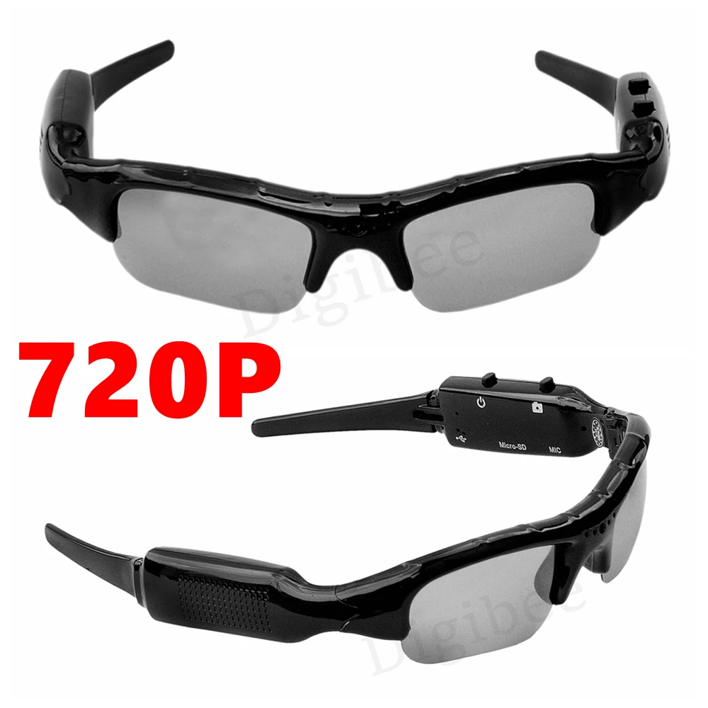 Новые крутые HD 720P очки цифровая камера Аудио Видео рекордер видео мини