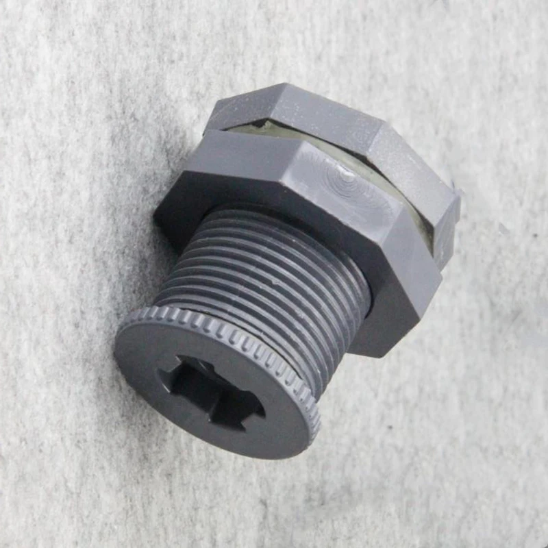 ПВХ 1 &quotBSP Женский резьбовой разъем для резервуара воды фитинг с вилкой аквариума