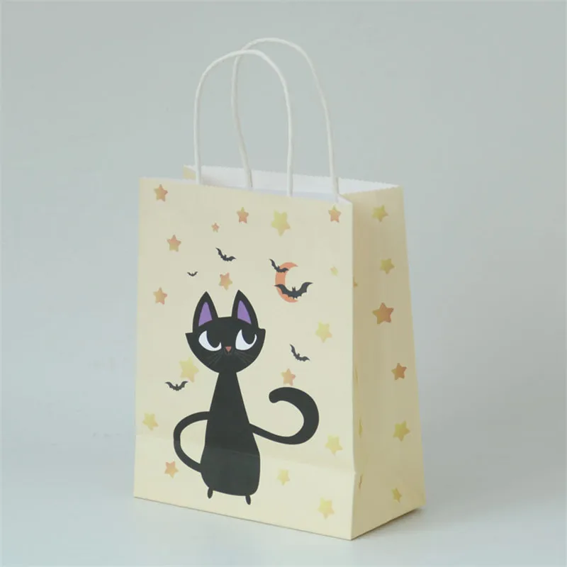 Тематическая вечеринка Хэллоуин милые конфеты печенье десерт упаковка мешок