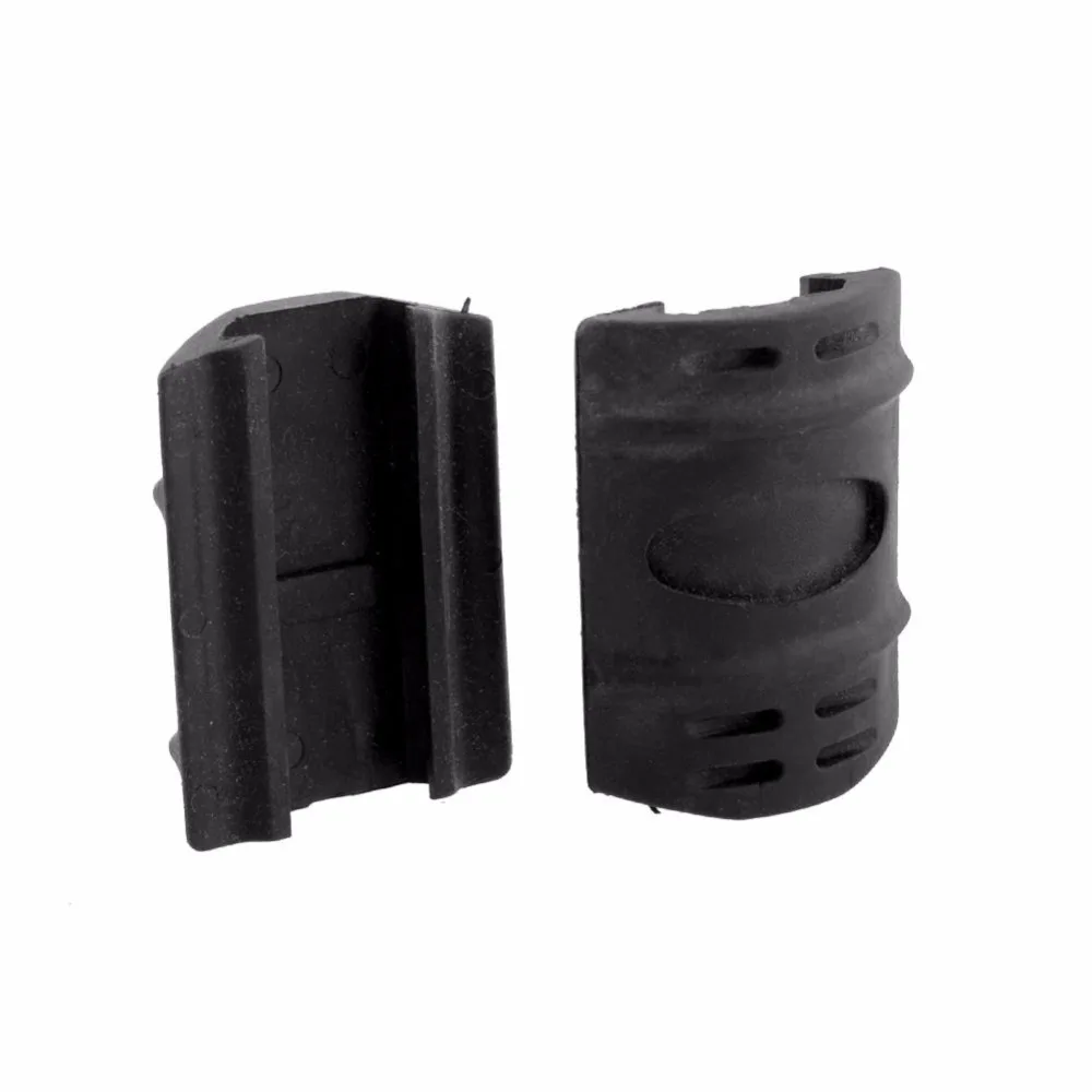 12 сткс Тактический Вивер/Пикатинни резиновый Handguard Quad Rail Чехлы черный|Аксессуары
