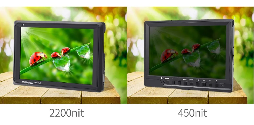 FEELWORLD FW279 7 дюймов 4 к монитор на камеру поле DSLR монитор Full HD 4 к HDMI для Nikon sony Canon Dslr Manitor мониторинг