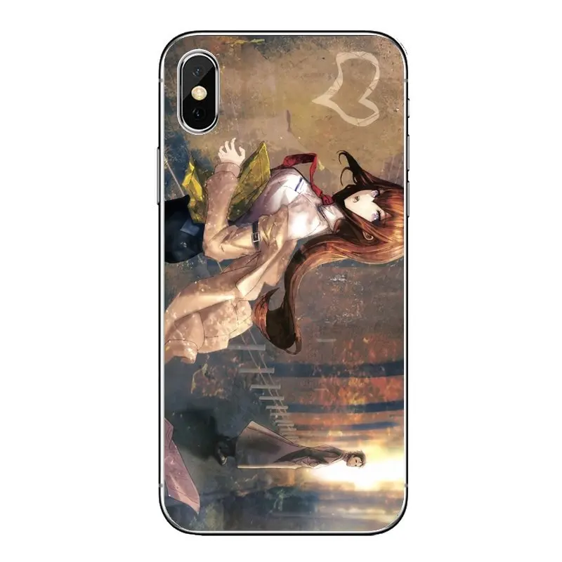 Прозрачные мягкие чехлы аниме steins Gate Амане Suzuha для Motorola Moto x4 E4 E5 G5 G5S G6 Z Z3 G3 C Play Plus |