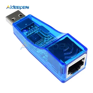 1 шт. USB 2,0 LAN до RJ-45 Ethernet Сетевая карта адаптер Скорость 100 Мбитс Ethernet конвертер для Win7 Win8 планшетный ПК ноутбук