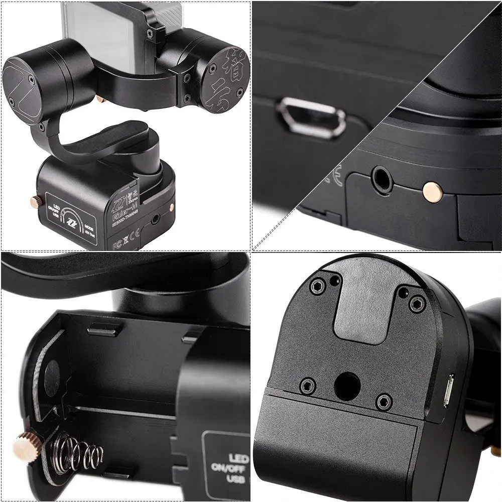 Zhiyun Zhi Yun Z1 Rider M 3 портативный ручной карданный стабилизатор w/беспроводной пульт дистанционного управления для GoPro Hero 3/3+/4 Hero4 Session