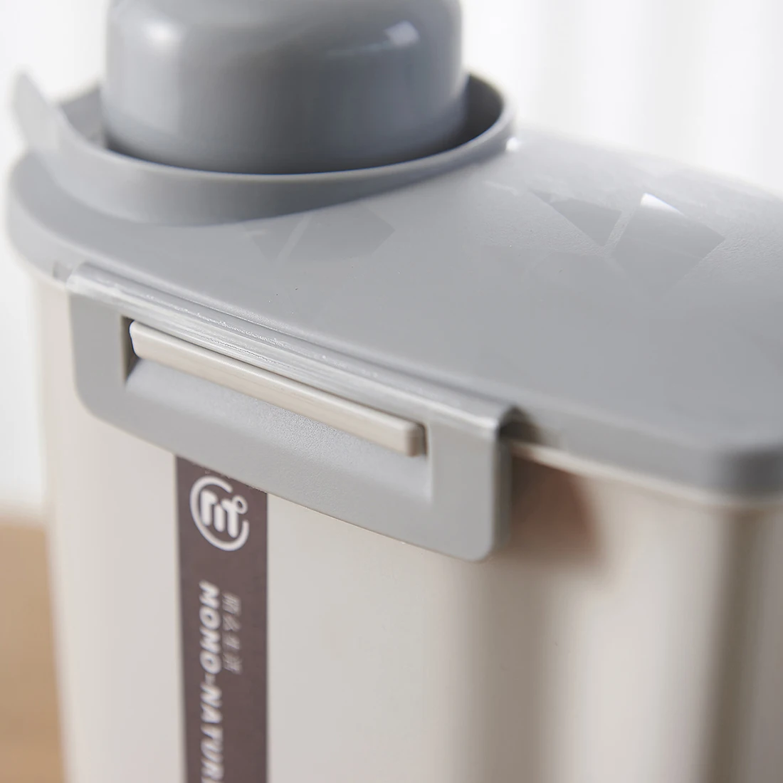 HIPSTEEN 2.5L Пряжка Квадратный Контейнер Для Риса контейнер для хранения разное зерно коробка для хранения продуктов для кухни Органайзер предметов