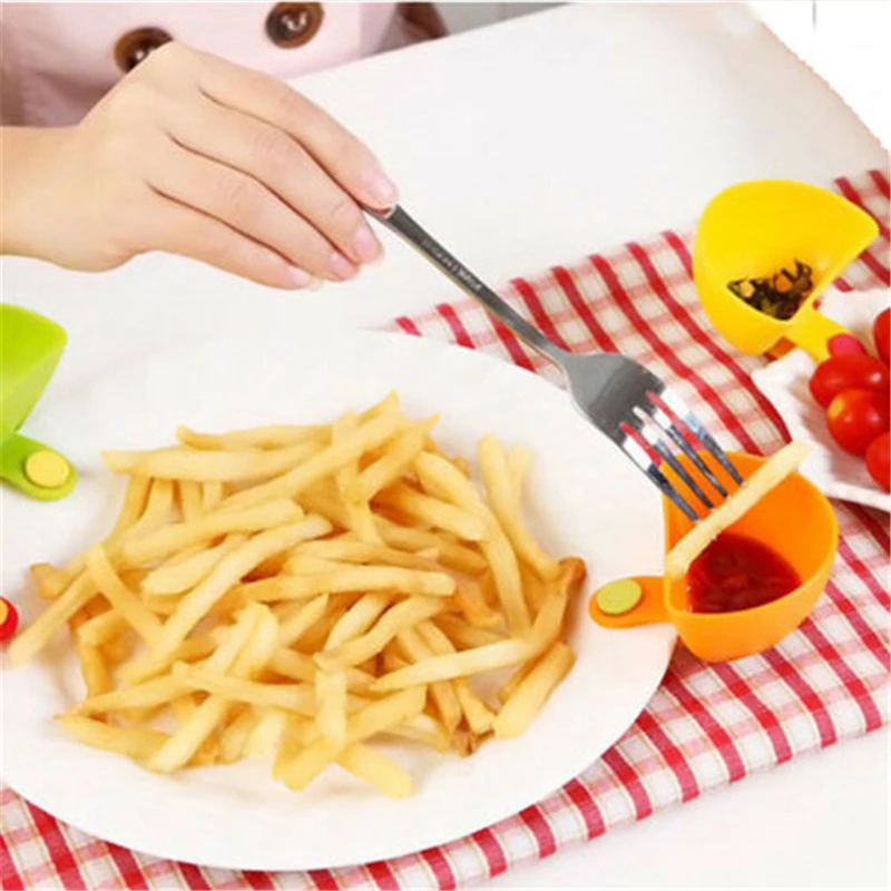 Погружной держатель для соуса синий контейнер приготовления еды кетчупа барбекю