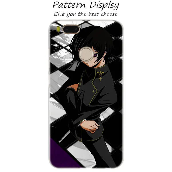 08 MLLSE аниме код Geass Lelouch чехол для Xiaomi mi Play Pocophone F1 8 A1 A2 Lite 6 6Plus mi x 3 2S красный mi Note 4x5 6 S2 горячая распродажа - Цвет: 08