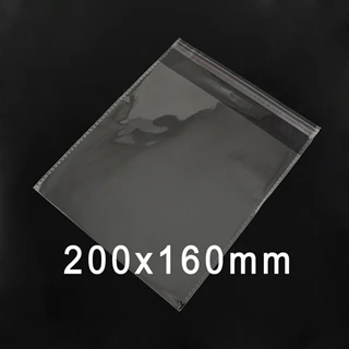 200x160mm 1000 шт., разные размеры, 1000 шт./лот, прозрачные пакеты для виолончели, вечерние, Подарочные, целлофановые, для шоколада, леденца, свадебные, односторонние, толщина: 0,07 мм - Цвет: 200x160mm