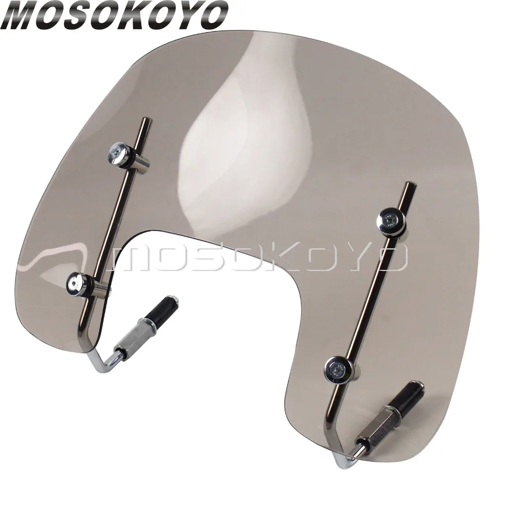 Мотоцикл Дым лобовое стекло скутер ветер экран Ветер Дефлектор для Vespa S 125 болт на