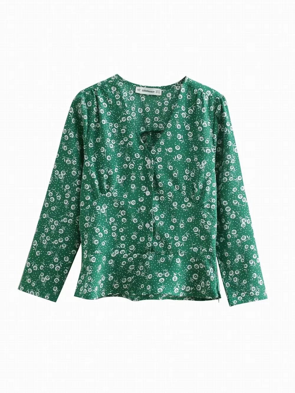 Женские блузки с принтом za повседневные оборками Blusas Feminina лето 2019|Рубашки| |