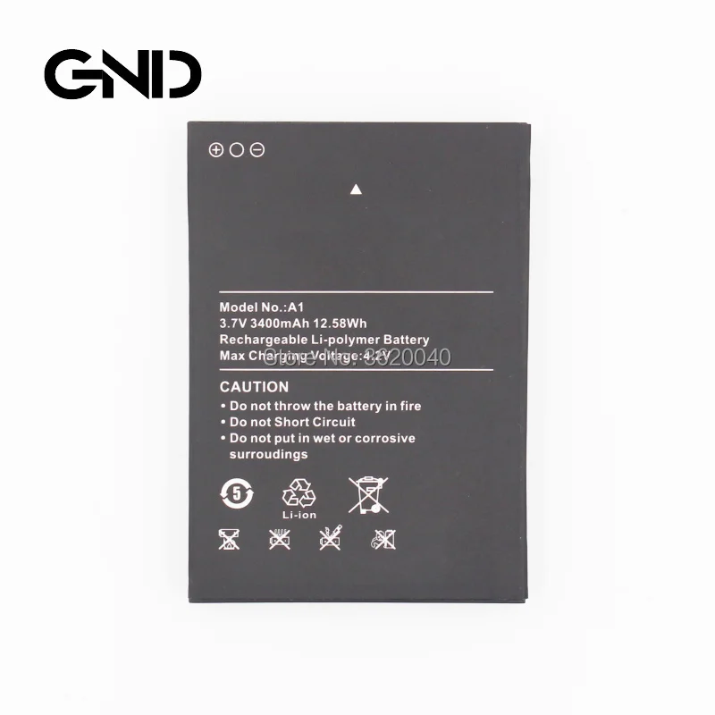 GND 3400 мАч/12.58Wh 3 7 V A1 Замена Батарея для GEOTEL мобильный телефон литий ионный