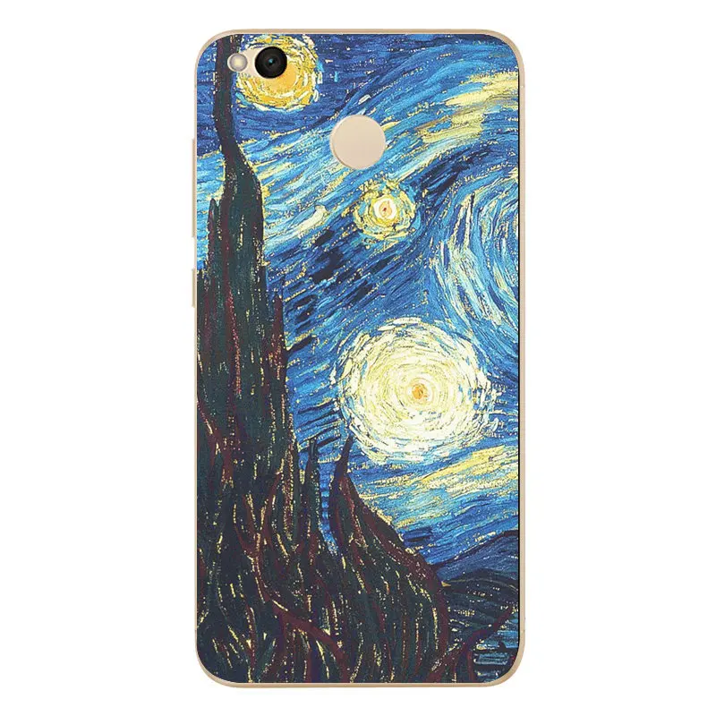Soft Phone Case For Xiaomi Mi A1 Note 4 Pro Redmi 4X 4A 3 TPU Colorful peculiar old castle Pattern Fundas D139 |