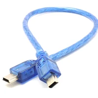 10pcs mini usb male to mini usb male adapter cable cord adaptor for car gps mp3