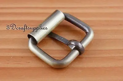 Пряжка ремня роликовая фурнитура 1 дюйм анти бронза 10 шт U191 | Багаж и сумки