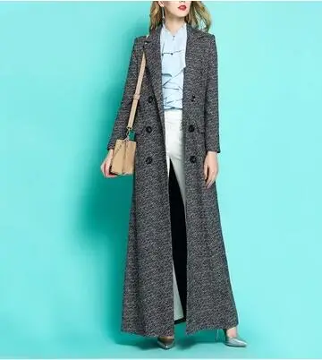 Женский двубортный тренчкот элегантный в английском стиле ветровка