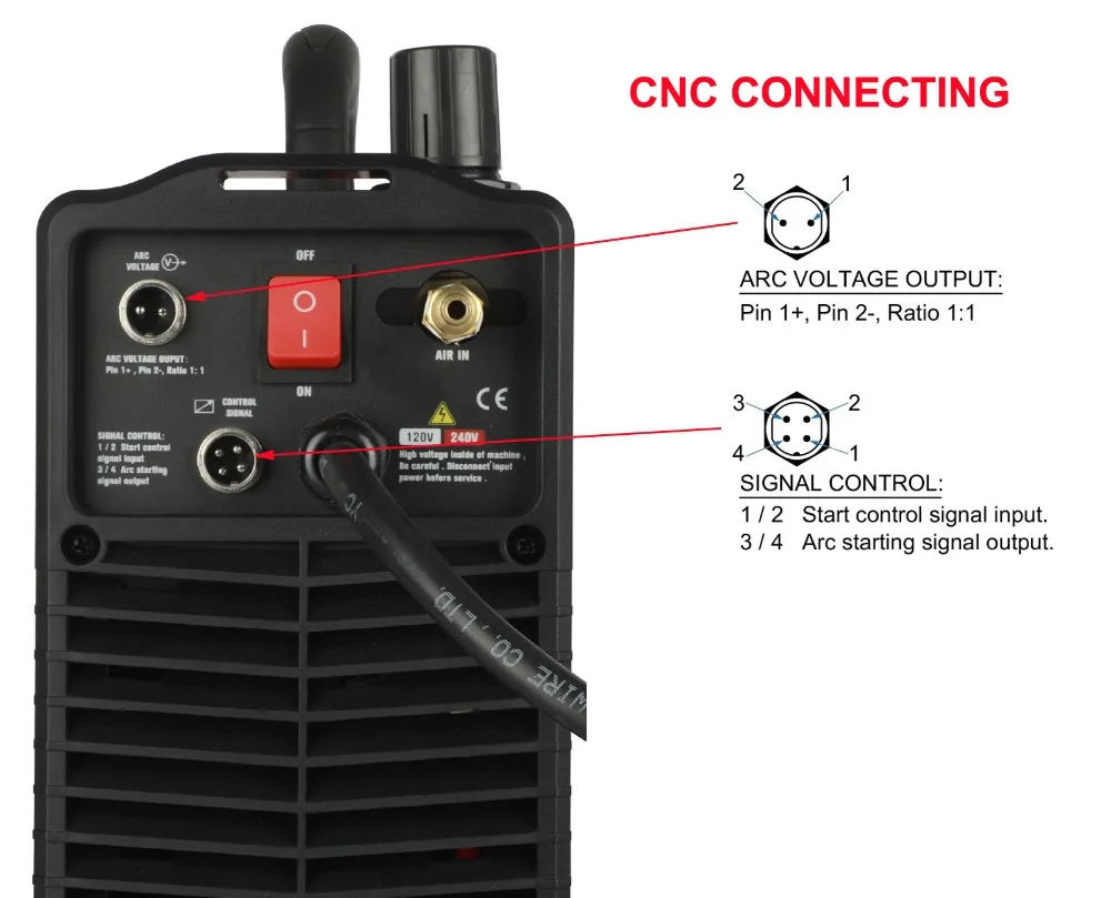 Плазменный резак с ЧПУ IGBT LCD цифровой пилотный аппарат без HF Cut55GP двойное