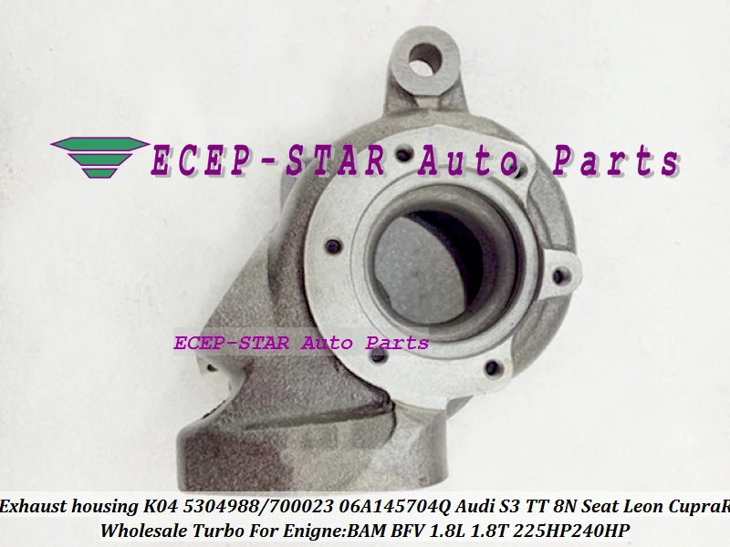 Корпус турбины выхлопной K04 53049880023 53049700023 06A145704Q для Audi S3 TT 8N Seat Leon 1 8 T Cupra R BAM BFV 1.8L