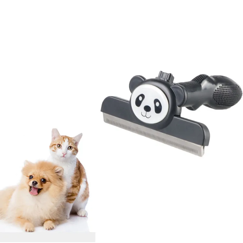 ПЭТ автоматическое удаление собачья из нержавеющей стали гребень изогнутой