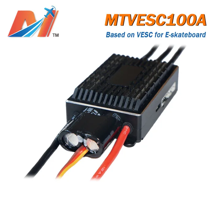 Maytech Скейт двигателя 6374 170kv и VESC основе ESC и пульт дистанционного управления для e-велосипеды