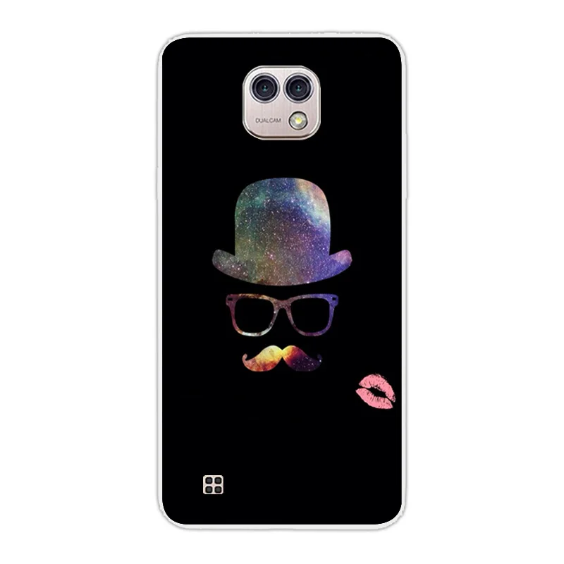 5.2&quot For LG X cam Phone Case Luxury Fundas for Cam K580 K580DS Coque Soft Silicone Lg x Cases Funny Cat Back Covers |