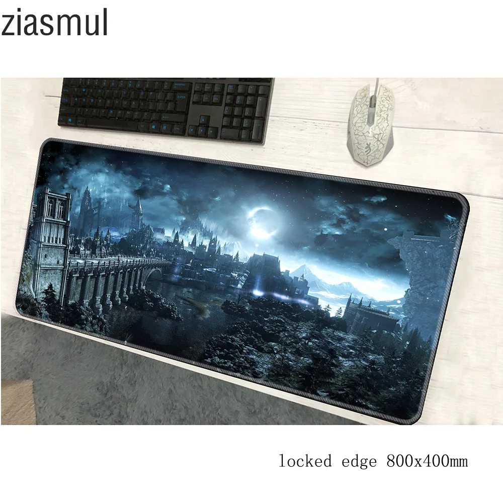 Dark souls padmouse 800x400x3 мм игровой коврик для мыши лучший большой геймер компьютерный