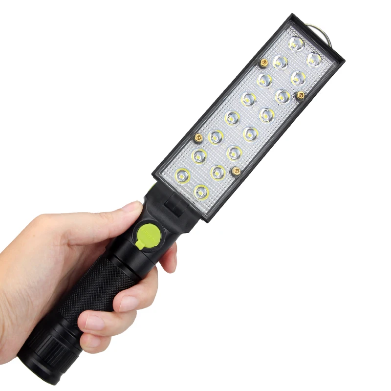 18650 Кемпинг 16 светодио дный LED Fold COB рабочий свет спасательный Маяк вспышка свет USB прямой заряд универсальный свет факела