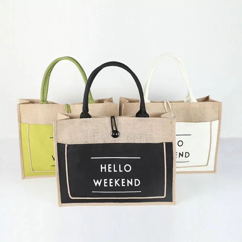 Casual Large Capacity Designer Female Reusable Shopping Bags Luxury High Quality Woman's Handbag Trend Hasp Out Door Cloth Pouch | Багаж и