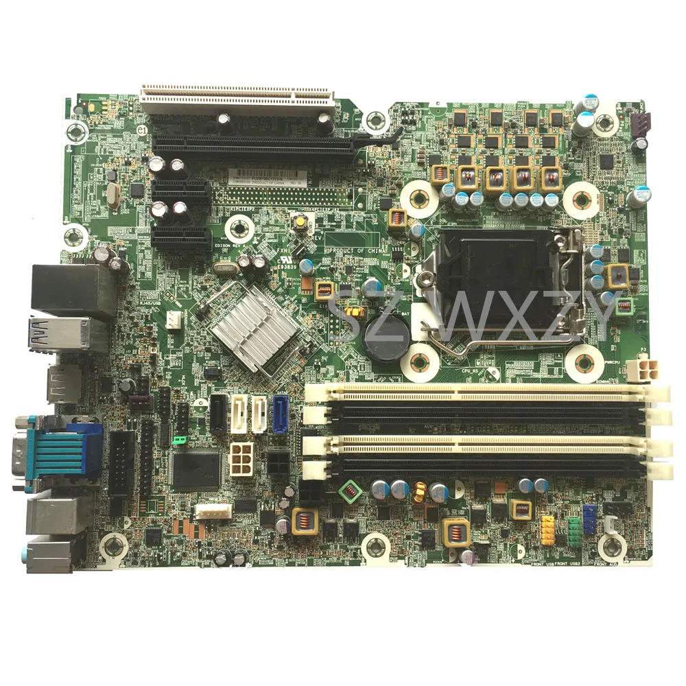 Высококачественная материнская плата для hp 6300 Pro 657239-001 656961-001 Q75 LGA 1155 системная плата протестирована