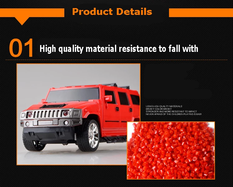 1:18 радиоуправляемая модель автомобиля для Hummer H2 пульт дистанционного управления