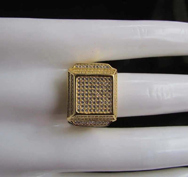 Бесплатная доставка роскошные мужские обручальные кольца в стиле хип-хоп из