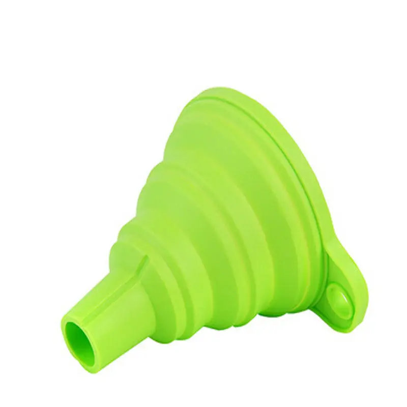 Распродажа практичная Складная воронка из силиконового геля складной кухонный